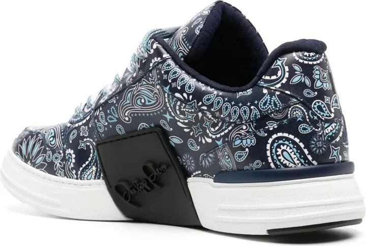 Super Street paisley-print sneakers - Image 3