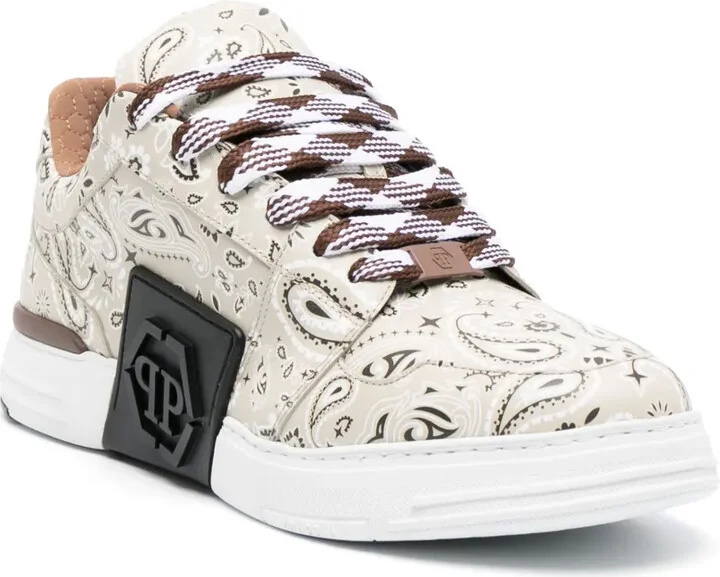 Super Street paisley-print sneakers - Image 2