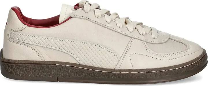 Super Tea leather panelled sneakers