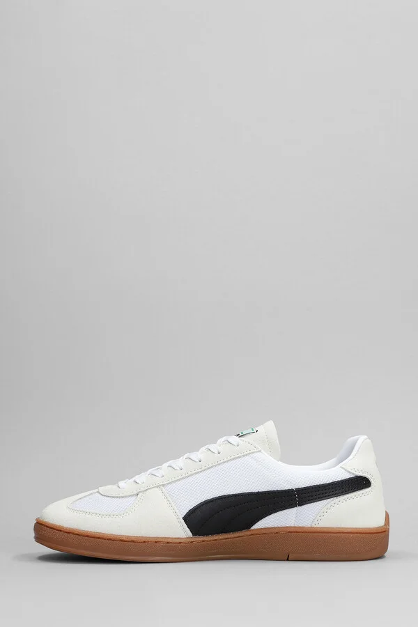 Super Team Og Sneakers In White Suede And Fabric - Image 3