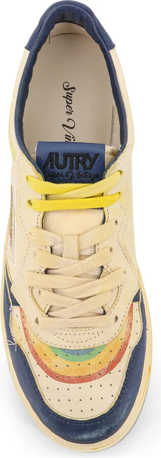 Super Vintage Leather Low-top Sneakers - Image 5