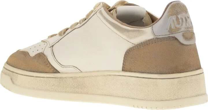 Super Vintage - Leather Sneakers - Image 3
