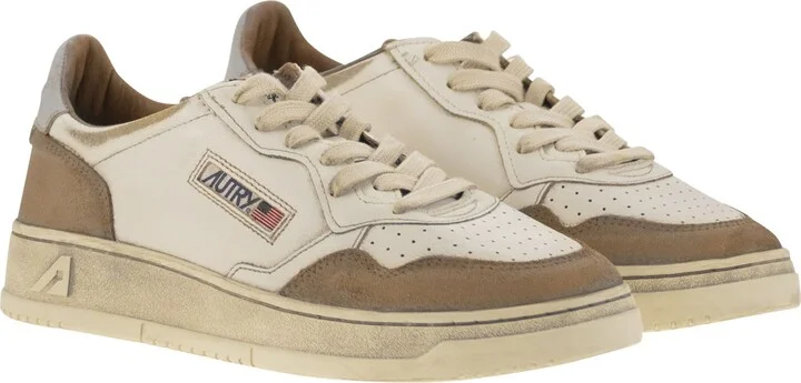 Super Vintage - Leather Sneakers - Image 4