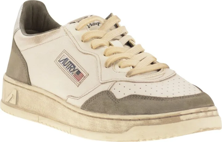 Super Vintage - Leather Sneakers - Image 2
