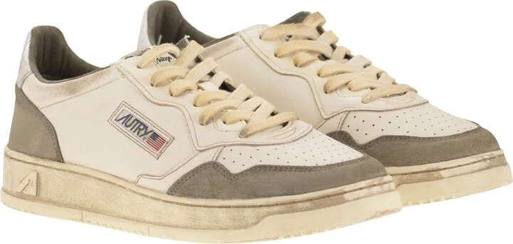 Super Vintage - Leather Sneakers - Image 4
