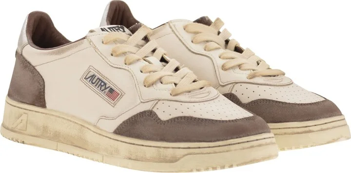 Super Vintage - Leather Sneakers - Image 4