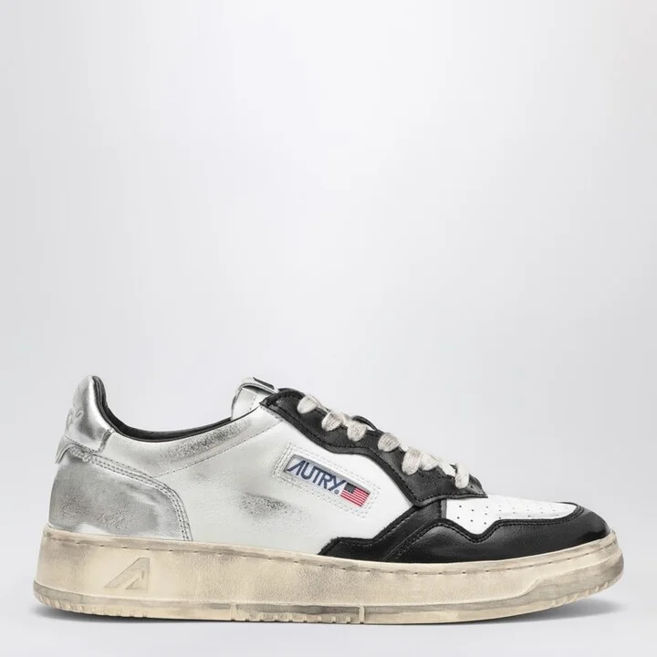 Super Vintage white/black trainer