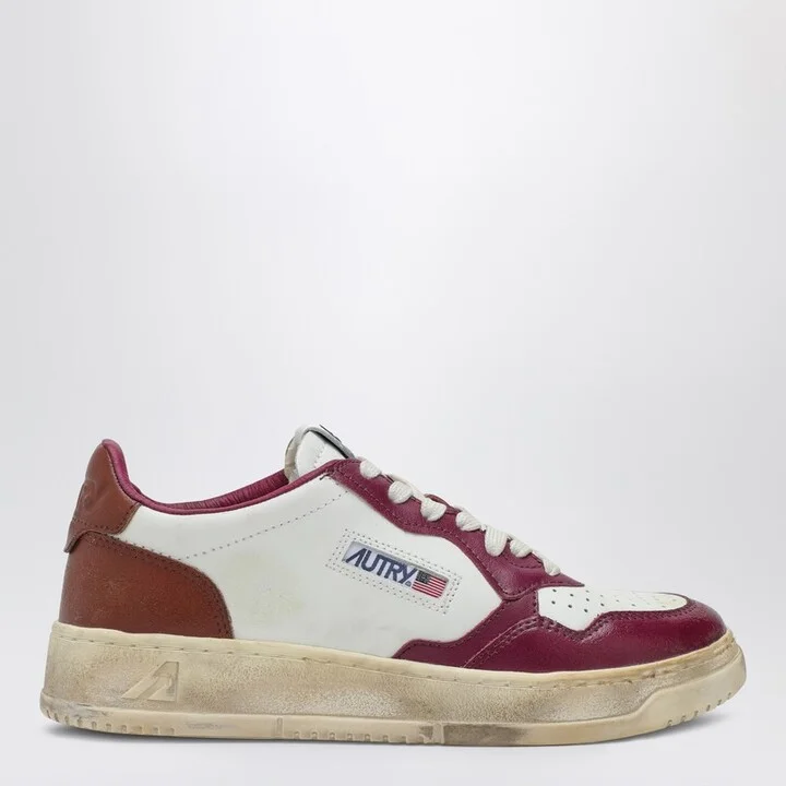 Super Vintage White/Purple/Brown Sneaker