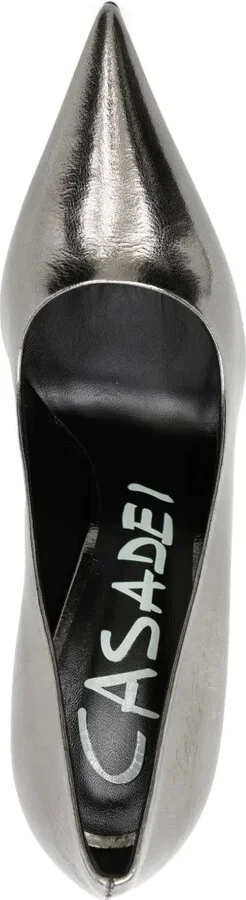 Superblade 100mm metallic-finish pumps - Image 4