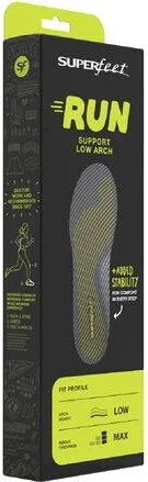 Superfeet Run Support Low Arch V2 Footbed - Image 3