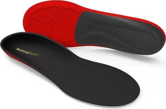 Superfeet Winter Thin Support Insoles - Trim-to-Fit Arch Support Inserts for Performance Ski or Snowboard Boots - 7.5-9 Men / 8.5-10 Women