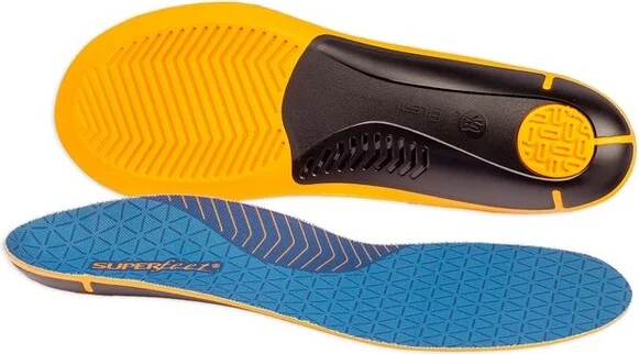 Superfeet Work Slim-Fit Cushion - Trim-To-Fit Orthotic Shoe Inserts - Professional Grade - Men 9.5-11 / Women 10.5-12