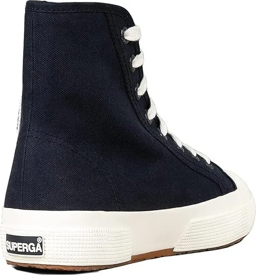 Superga 2295 Cotton Terry Patch Women's Shoes Navy/White Avorio/Full Avorio : EU 35 (US Women's 5) Medium, Textile - Image 4