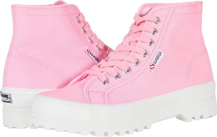 Superga 2341 Alpina Cotu Sneaker Women's Shoes Hot Pink : EU 39 (US Women's 8) Medium, Canvas