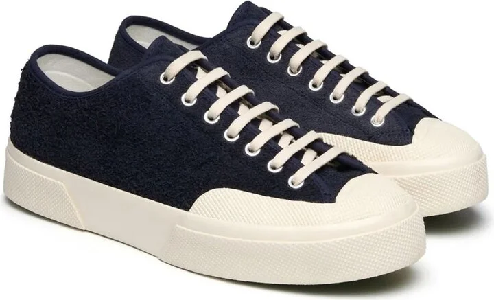 Superga 2432 Works Hairy Suede Shoes - Image 2