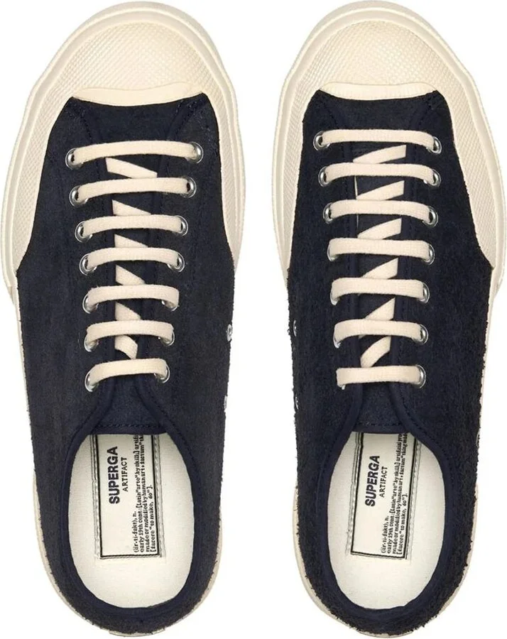 Superga 2432 Works Hairy Suede Shoes - Image 4