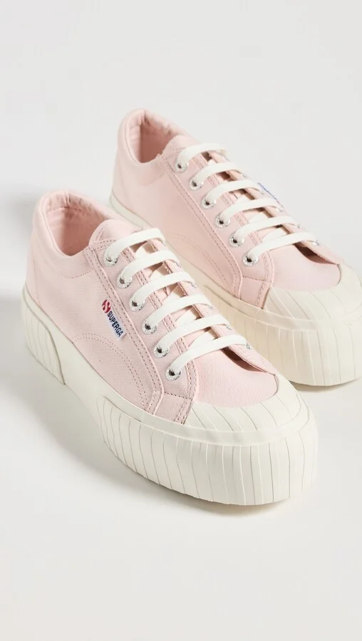 Superga 2631 Stripe Platform Sneakers - Image 4