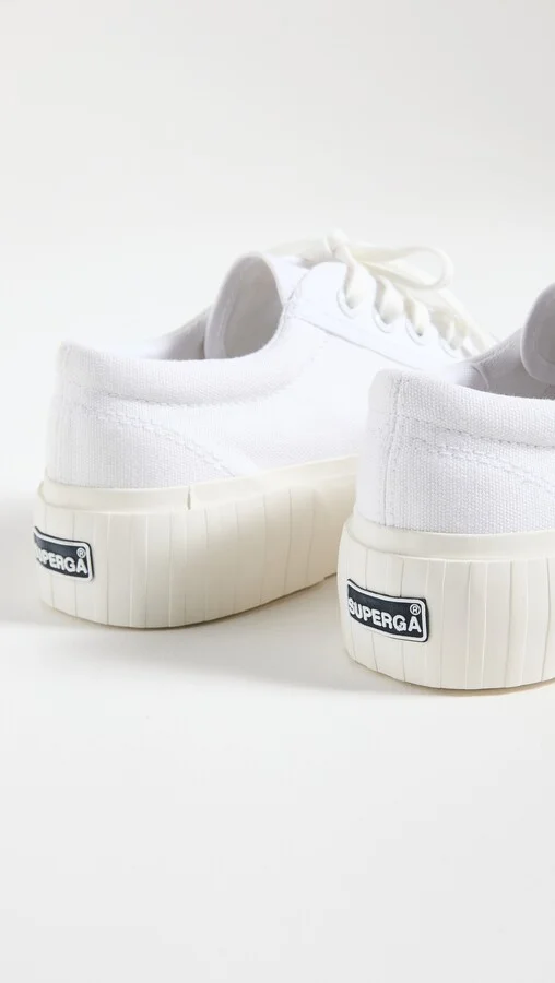 Superga 2631 Stripe Platform Sneakers - Image 2