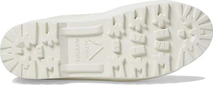 Superga 2644 alpina quilted nylon Women's Shoes White : EU 36 (US Women's 6) Medium, Rubber - Image 3