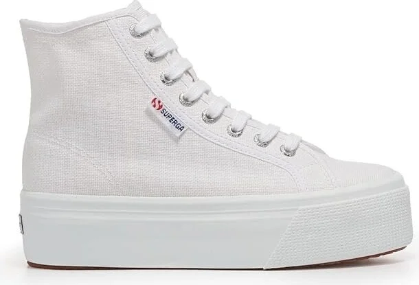 Superga 2708 Hi Top Women's Shoes White 2 : EU 35 (US Women's 5) Medium - Image 5
