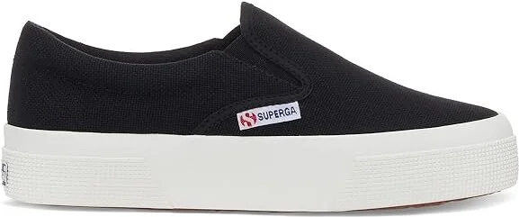 Superga 2740 Platform Slip On Women's Shoes Black : EU 39 (US Women's 8) Medium, Canvas/Rubber - Image 5
