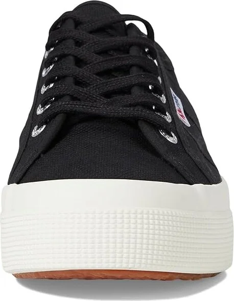 Superga 2740 Platform Women's Shoes Black/Full Avorio : EU 35 (US Women's 5) Medium, Canvas - Image 5