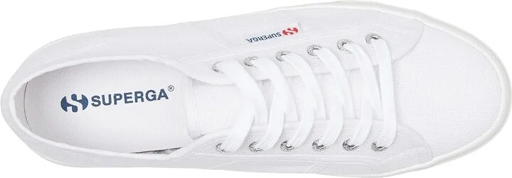 Superga 2740 Platform Women's Shoes White : EU 35 (US Women's 5) Medium, Canvas - Image 2