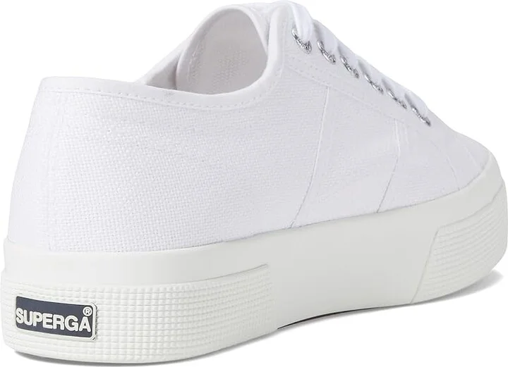 Superga 2740 Platform Women's Shoes White : EU 35 (US Women's 5) Medium, Canvas - Image 4