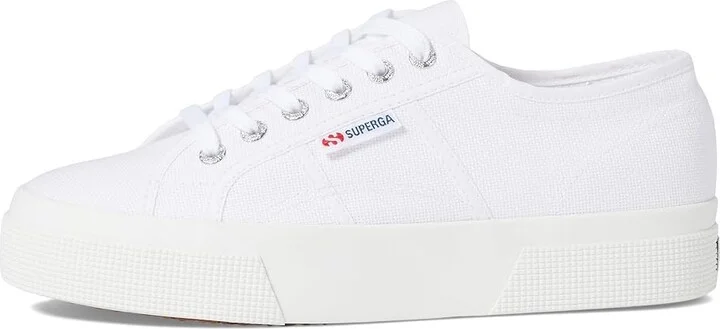 Superga 2740 Platform Women's Shoes White : EU 35 (US Women's 5) Medium, Canvas - Image 6