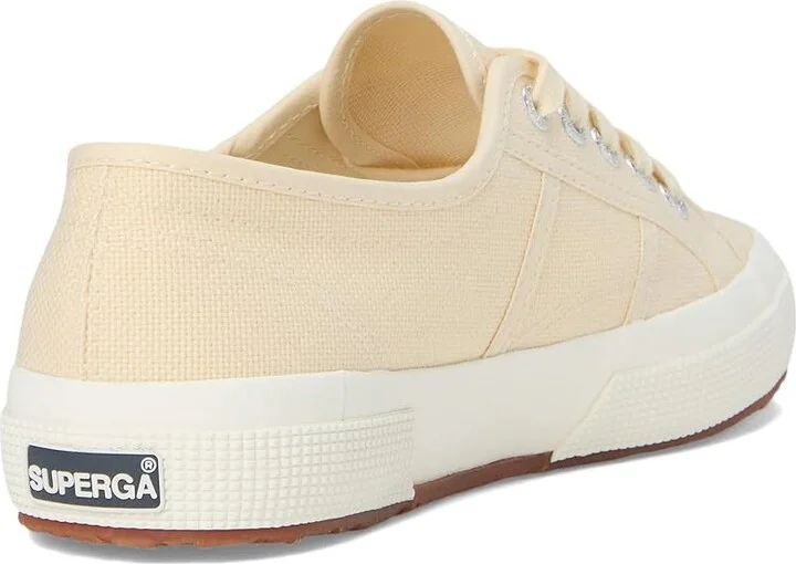 Superga 2750 Cotu Classic Lace up casual Shoes Beige Light Eggshell/F Avorio : EU 39 (US Men's 6.5 - Women's 8) Medium, Canvas - Image 4