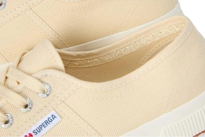 Superga 2750 Cotu Classic Lace up casual Shoes Beige Light Eggshell/F Avorio : EU 39 (US Men's 6.5 - Women's 8) Medium, Canvas - Image 7