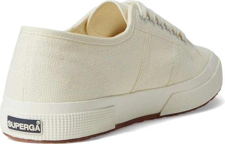 Superga 2750 Cotu Classic Lace up casual Shoes Beige Natural/Favorio : EU 36 (US Men's 4.5 - Women's 6) Medium, Canvas - Image 4