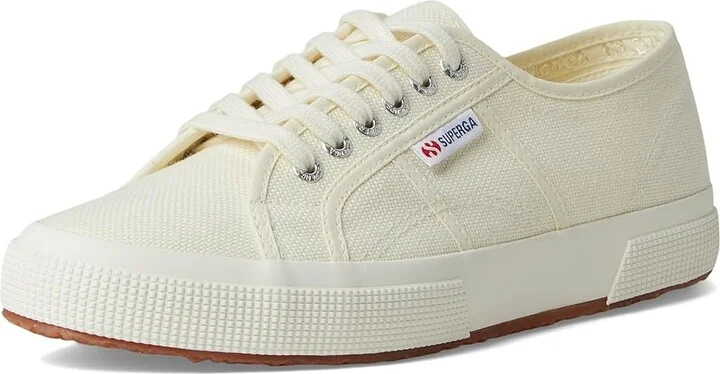 Superga 2750 Cotu Classic Lace up casual Shoes Beige Natural/Favorio : EU 36 (US Men's 4.5 - Women's 6) Medium, Canvas - Image 5