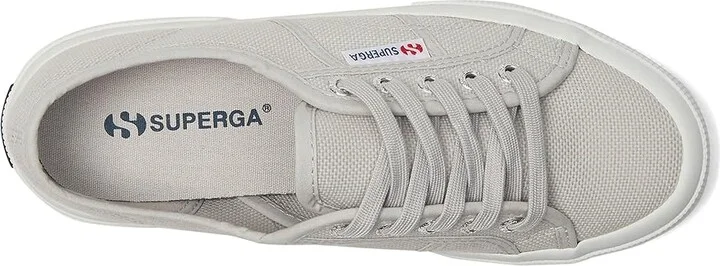 Superga 2750 Cotu Classic Lace up casual Shoes Grey Ash : EU 37.5 (US Men's 5.5 - Women's 7) Medium, Canvas - Image 2