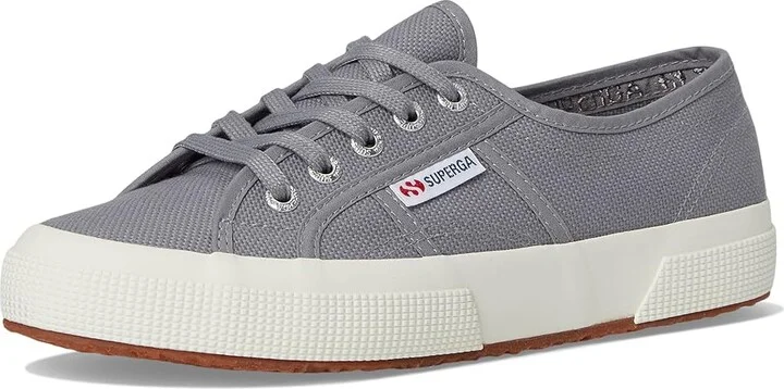 Superga 2750 Cotu Classic Lace up casual Shoes Grey Bluish/Favorio : EU 37.5 (US Men's 5.5 - Women's 7) Medium, Canvas - Image 5