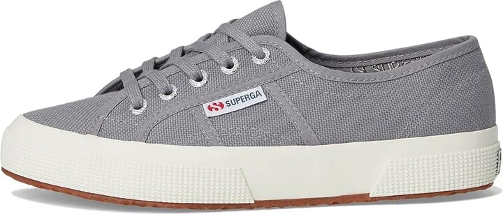 Superga 2750 Cotu Classic Lace up casual Shoes Grey Bluish/Favorio : EU 37.5 (US Men's 5.5 - Women's 7) Medium, Canvas - Image 6
