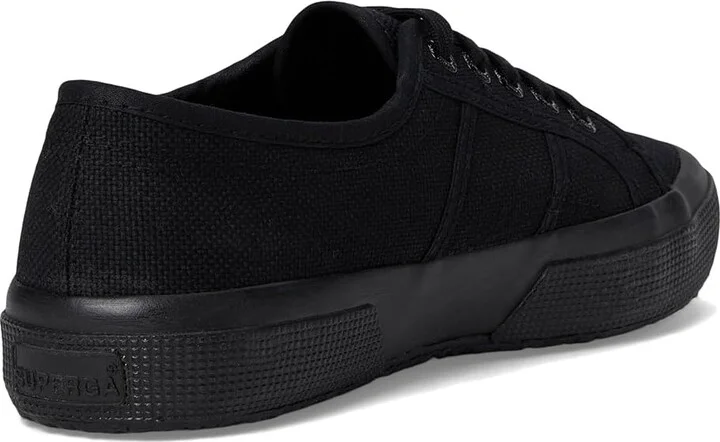 Superga 2750 Cotu Classic Lace up casual Shoes Total Black : EU 38 (US Men's 6 - Women's 7.5) Medium, Canvas - Image 4