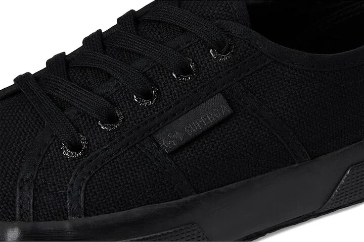 Superga 2750 Cotu Classic Lace up casual Shoes Total Black : EU 38 (US Men's 6 - Women's 7.5) Medium, Canvas - Image 7