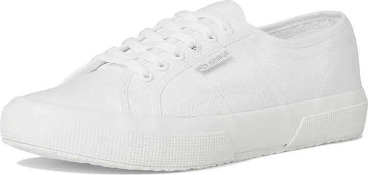 Superga 2750 Cotu Classic Lace up casual Shoes Total White : EU 37.5 (US Men's 5.5 - Women's 7) Medium, Canvas - Image 5