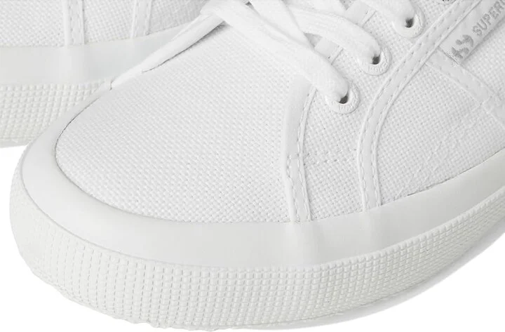 Superga 2750 Cotu Classic Lace up casual Shoes Total White : EU 37.5 (US Men's 5.5 - Women's 7) Medium, Canvas - Image 7