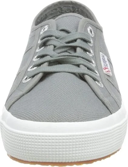 Superga 2750 COTU Classic Sneaker Lace up casual Shoes Gray Dark Sage : EU 35 (US Men's 3.5 - Women's 5) Medium, Canvas/Textile - Image 5