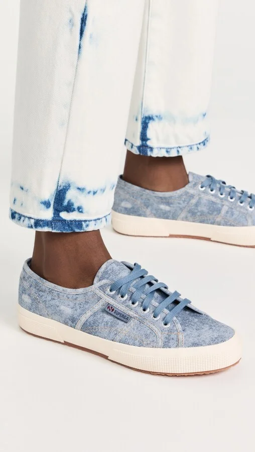 Superga 2750 Denim Destroyed Sneakers - Image 3