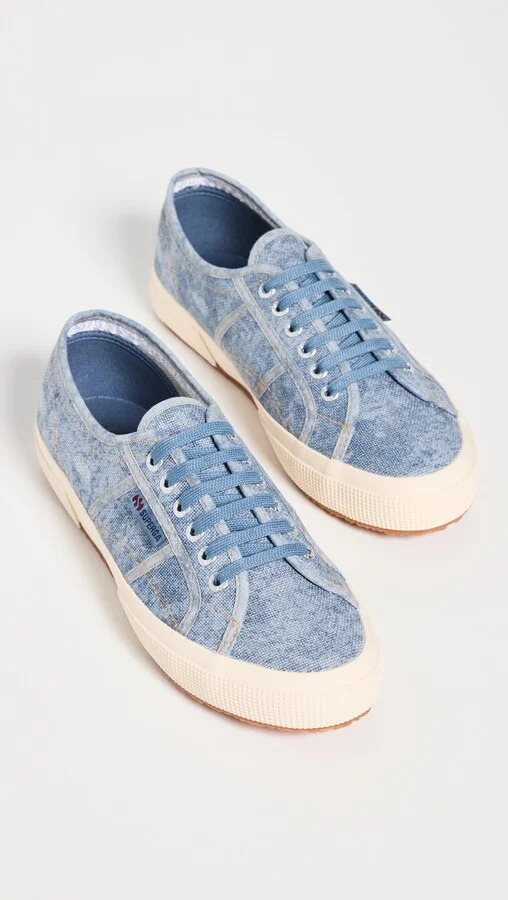Superga 2750 Denim Destroyed Sneakers - Image 4