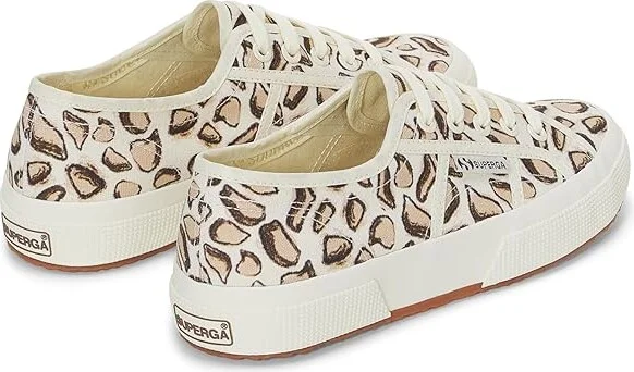 Superga 2750 giraffa print Women's Shoes Beige Natural Giraffa Print : EU 37.5 (US Women's 7) Medium, Canvas - Image 4
