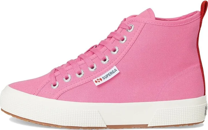 Superga 2750 Mid Cotton Shoes Pink Fucshia/Red/Favorio : EU 38 (US Men's 6 - Women's 7.5) Medium, Canvas/Rubber - Image 6