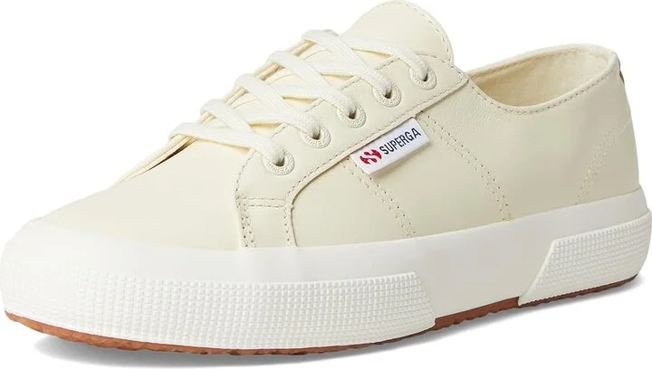 Superga 2750 Nappa Shoes Beige Natural/Matte/Favorio : EU 37 (US Men's 5 - Women's 6.5) Medium, Leather - Image 5