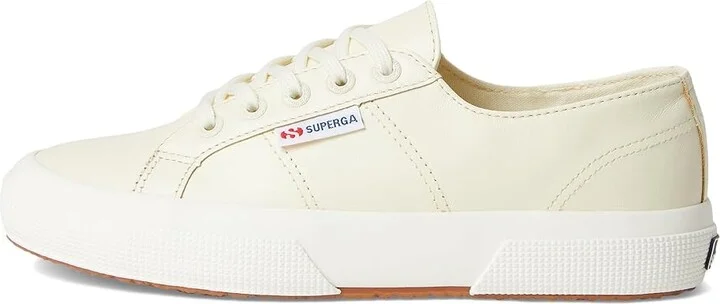 Superga 2750 Nappa Shoes Beige Natural/Matte/Favorio : EU 37 (US Men's 5 - Women's 6.5) Medium, Leather - Image 6