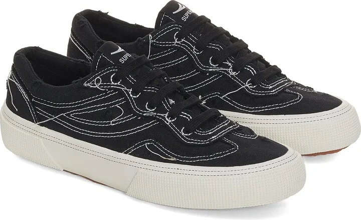 Superga 2941 Revolley Distressed Stone Washed Sneaker