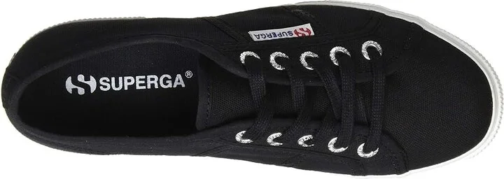 Superga 2950-Cotu Women's Shoes Black : EU 36 (US Women's 6) Medium, Canvas - Image 2