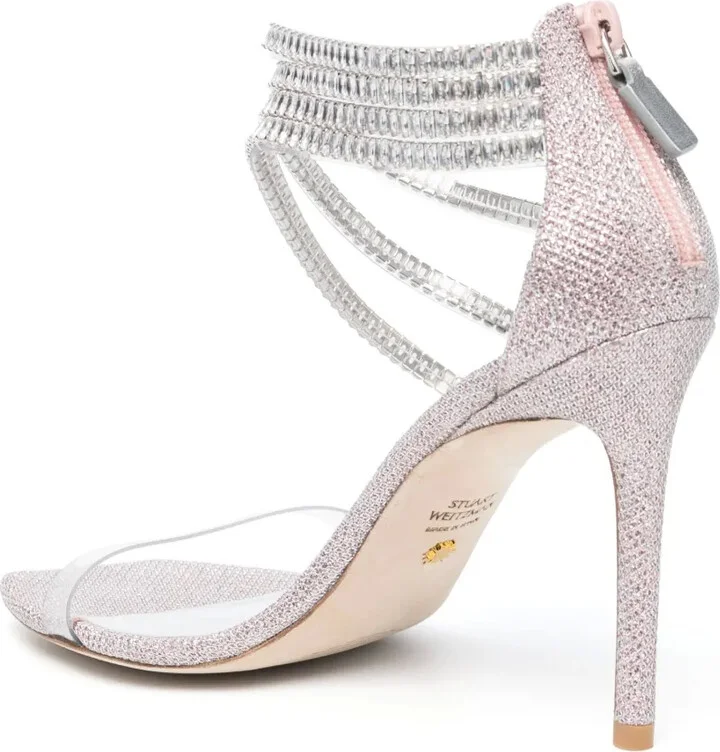 Superglam 100mm Strap sandals - Image 3